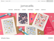 Tablet Screenshot of jamesellis.com